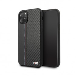 BMW PU Leather with Carbon Strip for iPhone 11 Pro