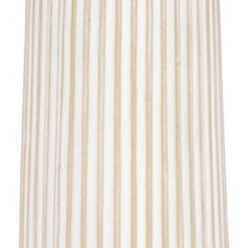 9 Inch White Ceramic Vase Decor, Flower Vase Modern, Boho Vases for Pampas Grass Home Decor, Decorative White Vases for Flowers Mantel, Living Room, Off-White