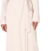 Women's Lightweight Waffle Full-Length Robe (Available in Plus Size)