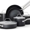Hard-Anodized Nonstick 10-Piece Cookware Set