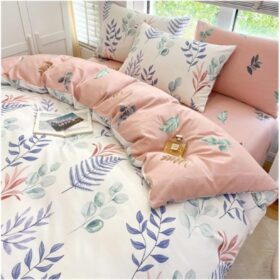 Bed Sheet Set Bedding Set 4 Pieces 4-Piece Dormitory Student Bed Set Bedding Four-Piece Bedset Bed Sheet Beddings(G)